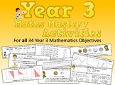 Year 3 Math Mastery Activities