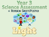 Year 3 Science Assessment: Light + Poster