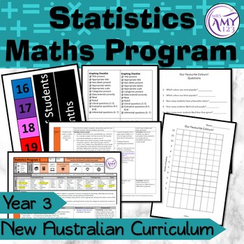 Preview of Year 3 Statistics Australian Curriculum Maths Program
