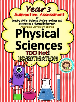 Preview of Year 3 Summative Assessment Physical Science