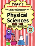 Year 3 Summative Assessment Physical Science