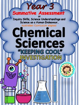 Preview of Year 3 Summative Assessment Chemical Sciences