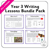 Year 3 Writing Lessons Bundle Pack + Free Gift