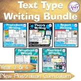 Year 3 and 4 Text Type Unit Bundle