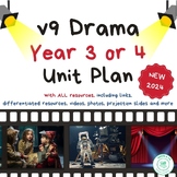 Year 3 or 4 Drama Australian Curriculum Unit (Version 9) +