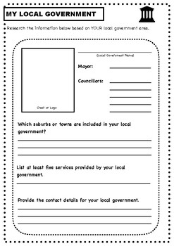 year 4 acara civics and citizenship 8 page work booklet by