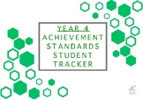 Preview of Year 4 Achievement Standard Student Tracker
