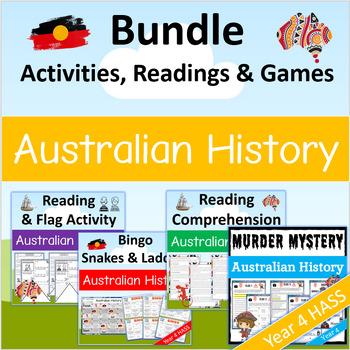 Preview of Year 4 Australian History HASS | Bundle