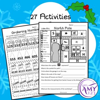 year 4 christmas maths revision australian curriculum