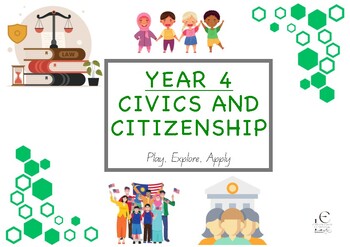 Preview of Year 4 Civics and Citizenship Play Bundle. AC V9.0 aligned