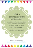 Year 4 Comprehension Assessment