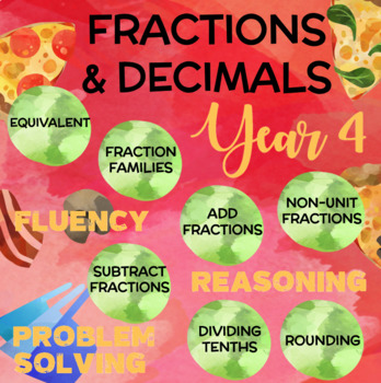 Preview of Year 4 Maths: Fractions & Decimals