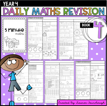 Preview of Year 4 Maths Revision Book 4