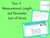 Year 4 Measurement - Length and Perimeter Unit Pack - UK