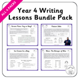 Year 4 Writing Lessons Bundle Pack + Free Gift