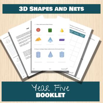 Preview of Year 5 Australian Curriculum Shape Booklet