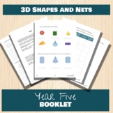 Year 5 Australian Curriculum Shape Booklet