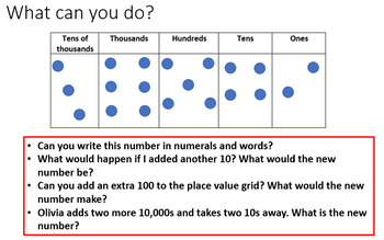 Preview of Year 5 Count, read, write and compare numbers up to 1,000,000