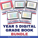 Year 5 Digital Grade Book and Report Comments Bundle for A