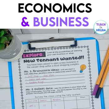 Preview of Year 5 Economics and Business - Year 5 Australian Curriculum HASS Digital & PDF