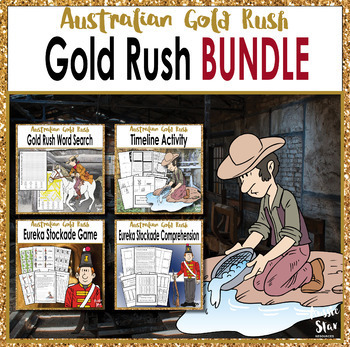 Preview of Australian Gold Rush BUNDLE SAVE 20%