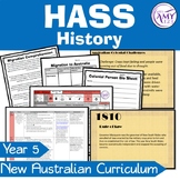 Year 5 HASS Unit- Australian Colonies - History