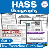 Year 5 Australian Curriculum HASS Geography Unit