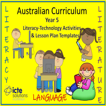 Preview of Year 5 Literacy with ICT Lesson Plans Teaching Resource
