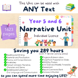 Year 5 and 6 Narrative Unit - Australian Curriculum (Version 9)