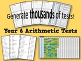 Year 6 Arithmetic Tests and Tracking (SATs)