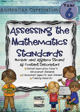 Year 6 Australian Curriculum Maths Assessment Number and A