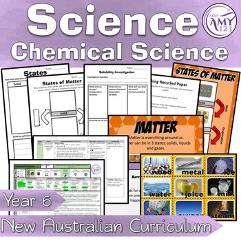 year 6 chemical science living things australian curriculum by mrs amy123