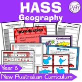 Australian Curriculum HASS Geography - Year 6 World Culture Unit