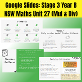 Year 6 Maths Slides- NSW DoE Stage 3, Year B Unit 27 (Mult