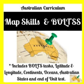 Preview of Year 7 Geography Mapping Tasks & Tests (Australian Curriculum + Rubric)