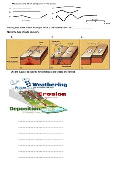 year 7 geography skills revision by grace elizabeth tpt