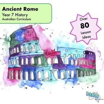 Preview of Year 7 History - Ancient Rome (10-Week Unit)