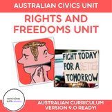 Y7/8 Civics Citizenship Australia UNIT BUNDLE - Freedoms, 