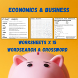 Year 8 Economics & Business - Vocabulary Worksheets (Do-No