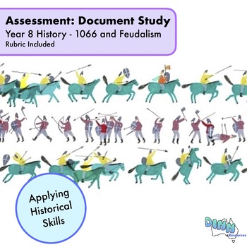 Preview of Year 8 History - Assessment - Document Study