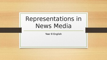 Preview of Year 8 News Media Differentiation lesson 7