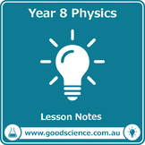 Year 8 Physics (Australian Curriculum) [Lesson Notes]