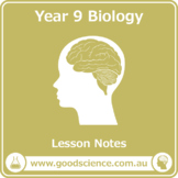 Year 9 Biology (Australian Curriculum) [Lesson Notes]