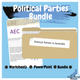 Year 9 Introduction to Political Parties PowerPoint and Wo