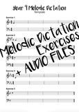 Year 9 Melodic Dictation Exercises + Audio Files