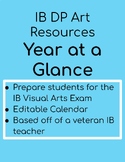 Year At A Glance IB DP Visual Arts