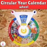 Calendar Seasons, Months, Days of the Week Montessori