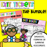 Year Four & Five Exit Tickets Bundle | Australian Curricul