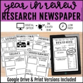 Year In Review Newspaper Research Project