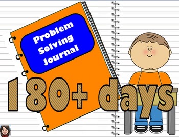 Preview of Year Long 180+ day Math Journal